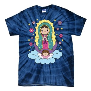 Our Lady Of Guadalupe Mexico Tie-Dye T-Shirt