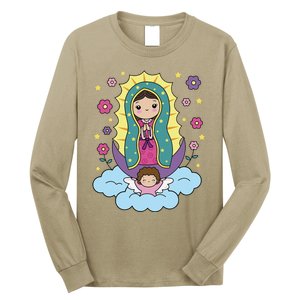 Our Lady Of Guadalupe Mexico Long Sleeve Shirt