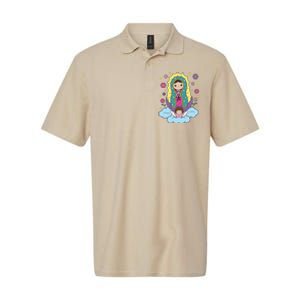 Our Lady Of Guadalupe Mexico Softstyle Adult Sport Polo