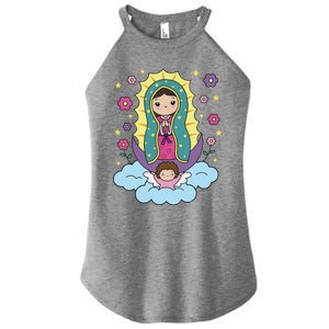 Our Lady Of Guadalupe Mexico Women's Perfect Tri Rocker Tank