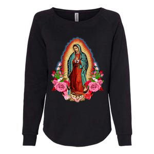 Our Lady Of Guadalupe Saint Virgin Mary Funny Gift Womens California Wash Sweatshirt