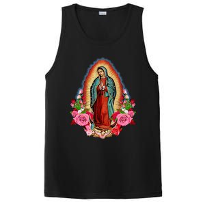 Our Lady Of Guadalupe Saint Virgin Mary Funny Gift PosiCharge Competitor Tank