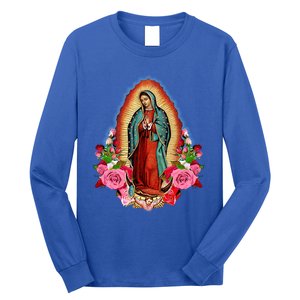 Our Lady Of Guadalupe Saint Virgin Mary Funny Gift Long Sleeve Shirt