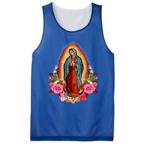 Our Lady Of Guadalupe Saint Virgin Mary Funny Gift Mesh Reversible Basketball Jersey Tank