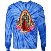 Our Lady Of Guadalupe Saint Virgin Mary Funny Gift Tie-Dye Long Sleeve Shirt