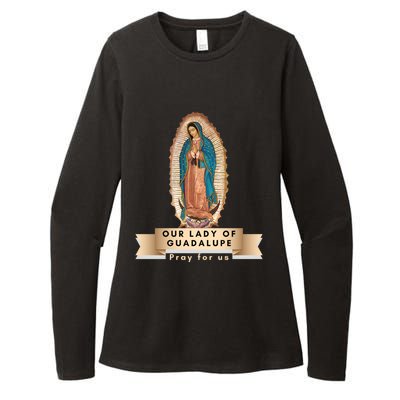 Our Lady Of Guadalupe Mary Catholic Religious Gift Womens CVC Long Sleeve Shirt