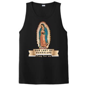 Our Lady Of Guadalupe Mary Catholic Religious Gift PosiCharge Competitor Tank