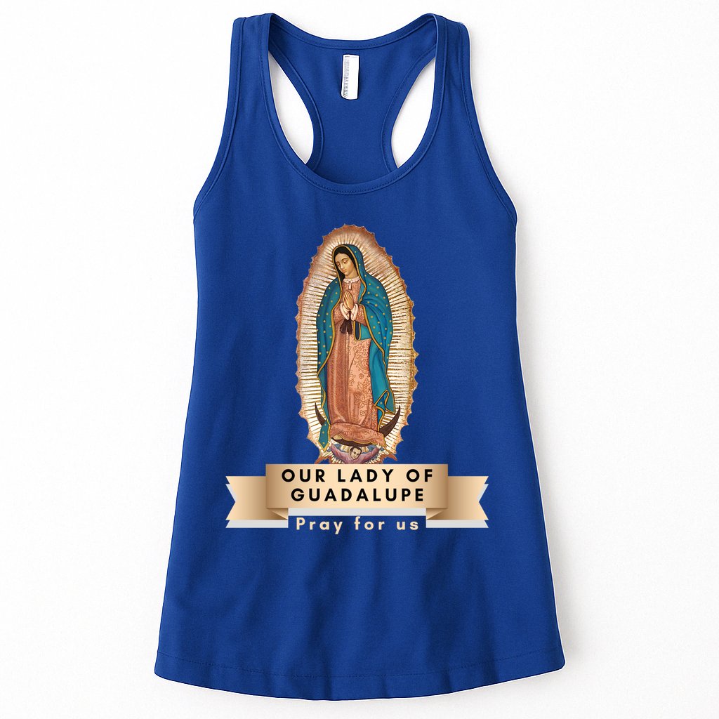Our Lady Of Guadalupe Mary Catholic Religious Gift Womens Tank Top
