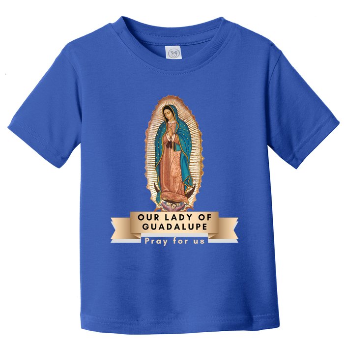 Our Lady Of Guadalupe Mary Catholic Religious Gift Toddler T-Shirt