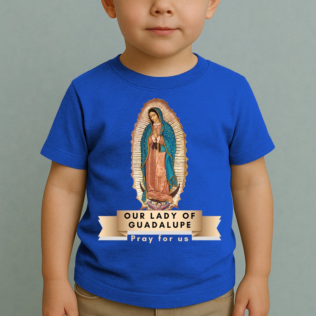 Our Lady Of Guadalupe Mary Catholic Religious Gift Toddler T-Shirt