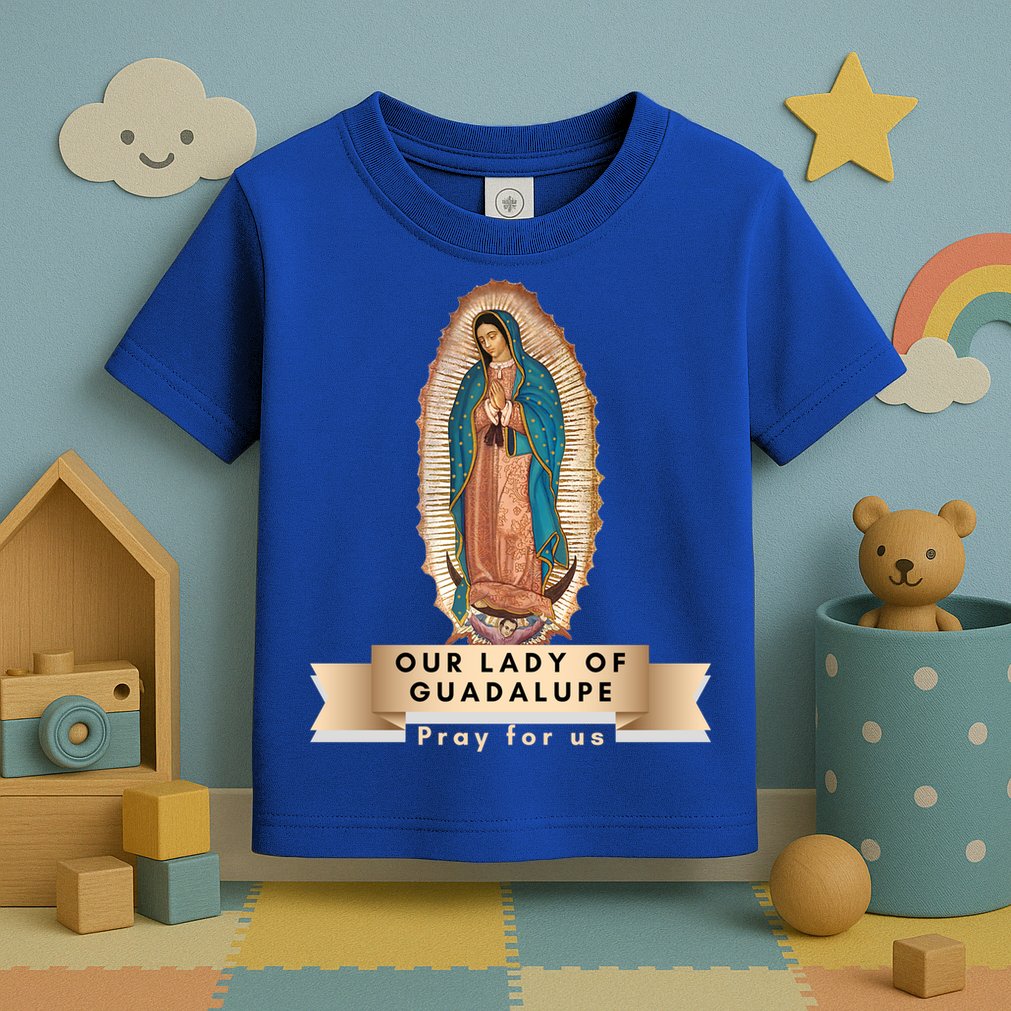 Our Lady Of Guadalupe Mary Catholic Religious Gift Toddler T-Shirt