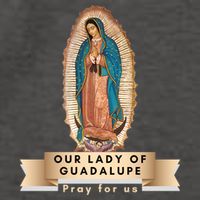Our Lady Of Guadalupe Mary Catholic Religious Gift Vector Backpack