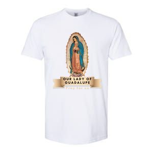 Our Lady Of Guadalupe Mary Catholic Religious Gift Softstyle CVC T-Shirt