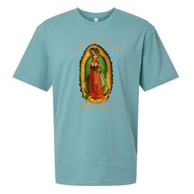 Our Lady Of Guadalupe Roman Catholic Gift Sueded Cloud Jersey T-Shirt