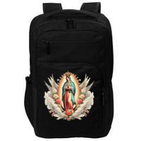 Our Lady Of Guadalupe Virgin Mary Catholic Saint Impact Tech Backpack