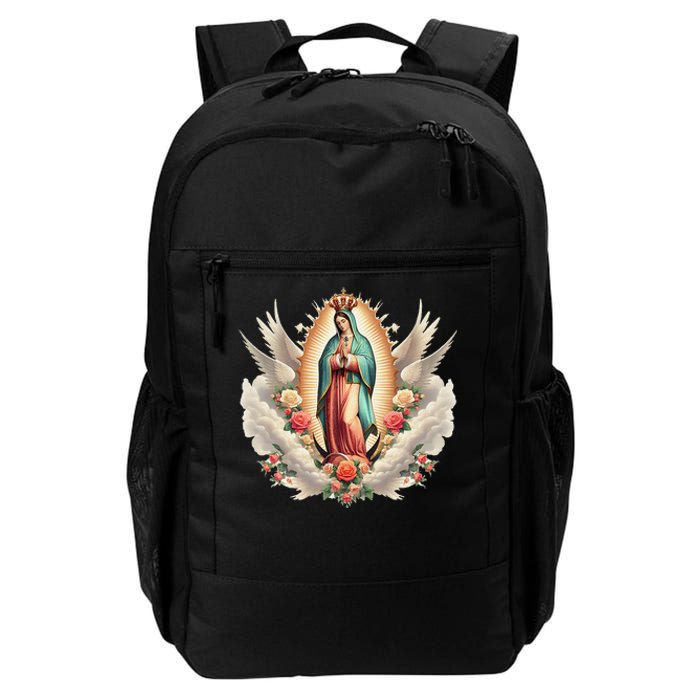 Our Lady Of Guadalupe Virgin Mary Catholic Saint Daily Commute Backpack