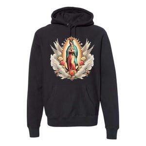 Our Lady Of Guadalupe Virgin Mary Catholic Saint Premium Hoodie