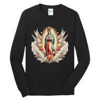 Our Lady Of Guadalupe Virgin Mary Catholic Saint Tall Long Sleeve T-Shirt