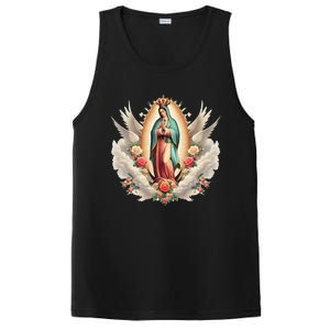 Our Lady Of Guadalupe Virgin Mary Catholic Saint PosiCharge Competitor Tank