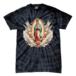 Our Lady Of Guadalupe Virgin Mary Catholic Saint Tie-Dye T-Shirt