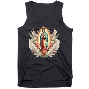 Our Lady Of Guadalupe Virgin Mary Catholic Saint Tank Top