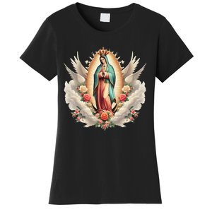 Our Lady Of Guadalupe Virgin Mary Catholic Saint Women's T-Shirt