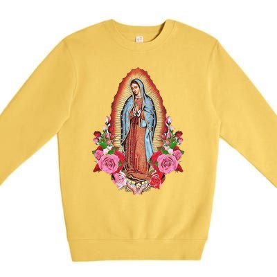 Our Lady Of Guadalupe Premium Crewneck Sweatshirt