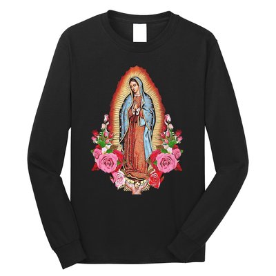 Our Lady Of Guadalupe Long Sleeve Shirt