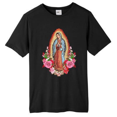 Our Lady Of Guadalupe Tall Fusion ChromaSoft Performance T-Shirt