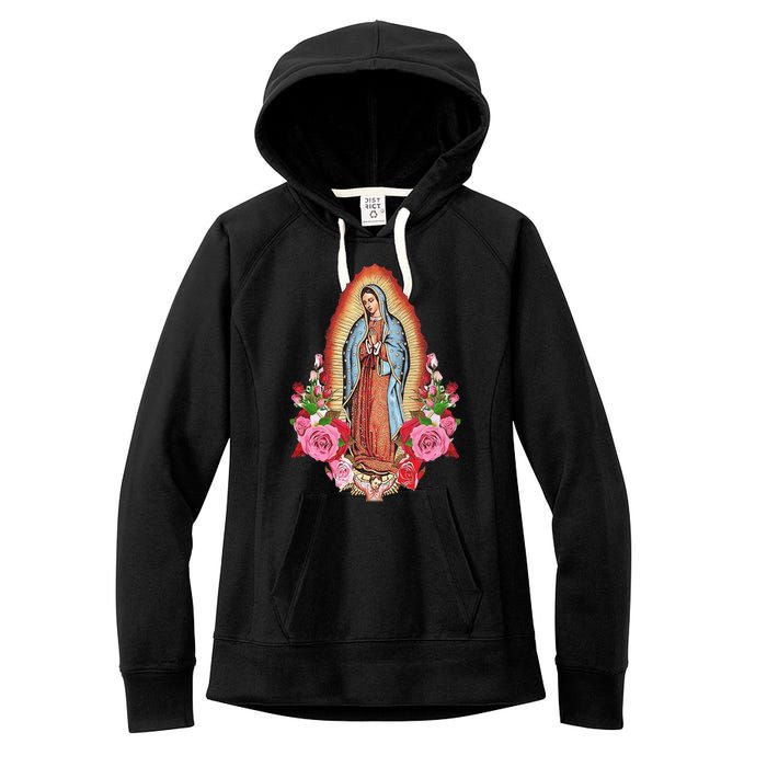 Our Lady Of Guadalupe Women's Fleece Hoodie