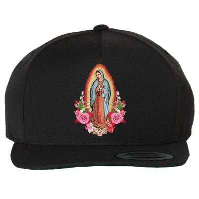 Our Lady Of Guadalupe Wool Snapback Cap