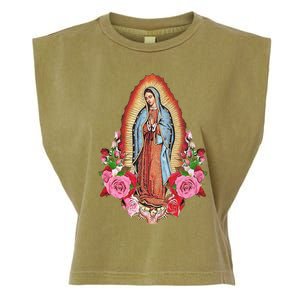 Our Lady Of Guadalupe Garment-Dyed Women's Muscle Tee