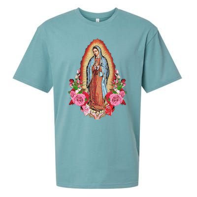 Our Lady Of Guadalupe Sueded Cloud Jersey T-Shirt