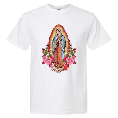 Our Lady Of Guadalupe Garment-Dyed Heavyweight T-Shirt