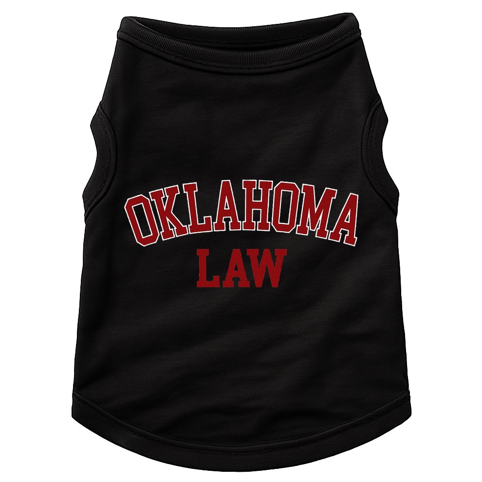 Oklahoma Law Oklahoma Bar Graduate Gift Lawyer Doggie Tank