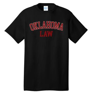 Oklahoma Law Oklahoma Bar Graduate Gift Lawyer Tall T-Shirt