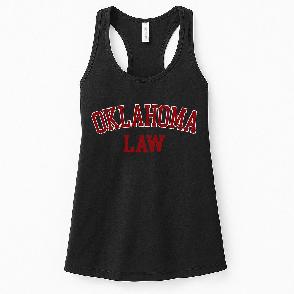 Oklahoma Law Oklahoma Bar Graduate Gift Lawyer Womens Tank Top