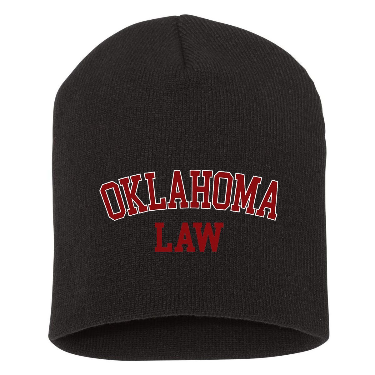 Oklahoma Law Oklahoma Bar Graduate Gift Lawyer Short Acrylic Beanie