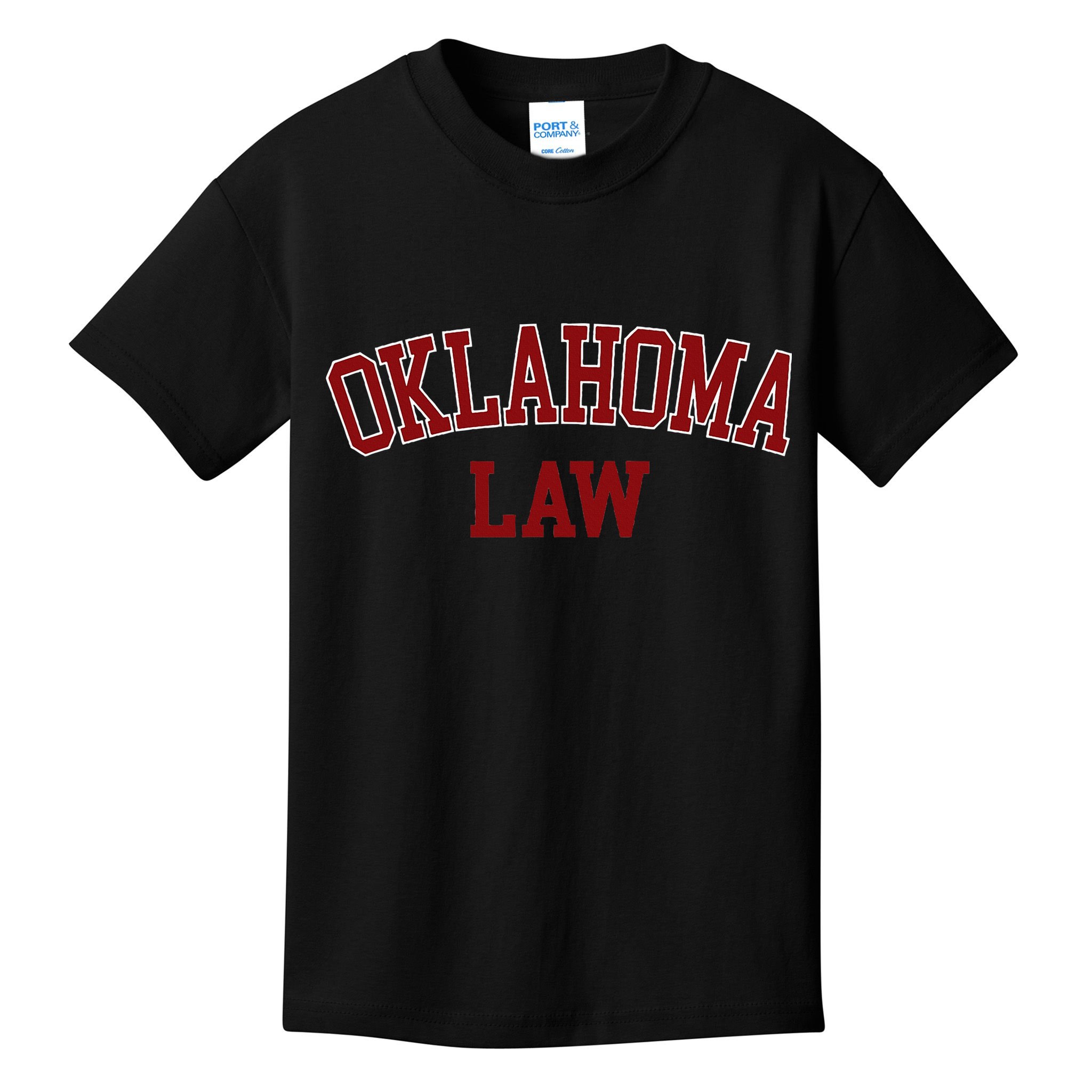 Oklahoma Law Oklahoma Bar Graduate Gift Lawyer Kids T-Shirt