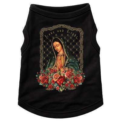 Our Lady Of Guadalupe Virgin Mary Catholic Saint Doggie Tank