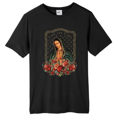 Our Lady Of Guadalupe Virgin Mary Catholic Saint Tall Fusion ChromaSoft Performance T-Shirt