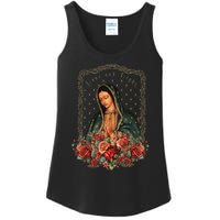 Our Lady Of Guadalupe Virgin Mary Catholic Saint Ladies Essential Tank