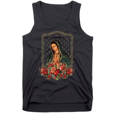 Our Lady Of Guadalupe Virgin Mary Catholic Saint Tank Top