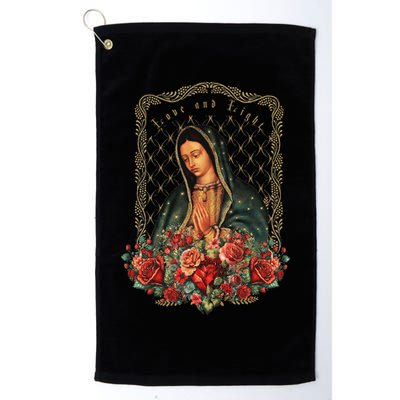 Our Lady Of Guadalupe Virgin Mary Catholic Saint Golf Towel