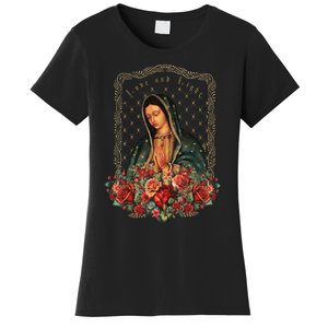 Our Lady Of Guadalupe Virgin Mary Catholic Saint Women's T-Shirt