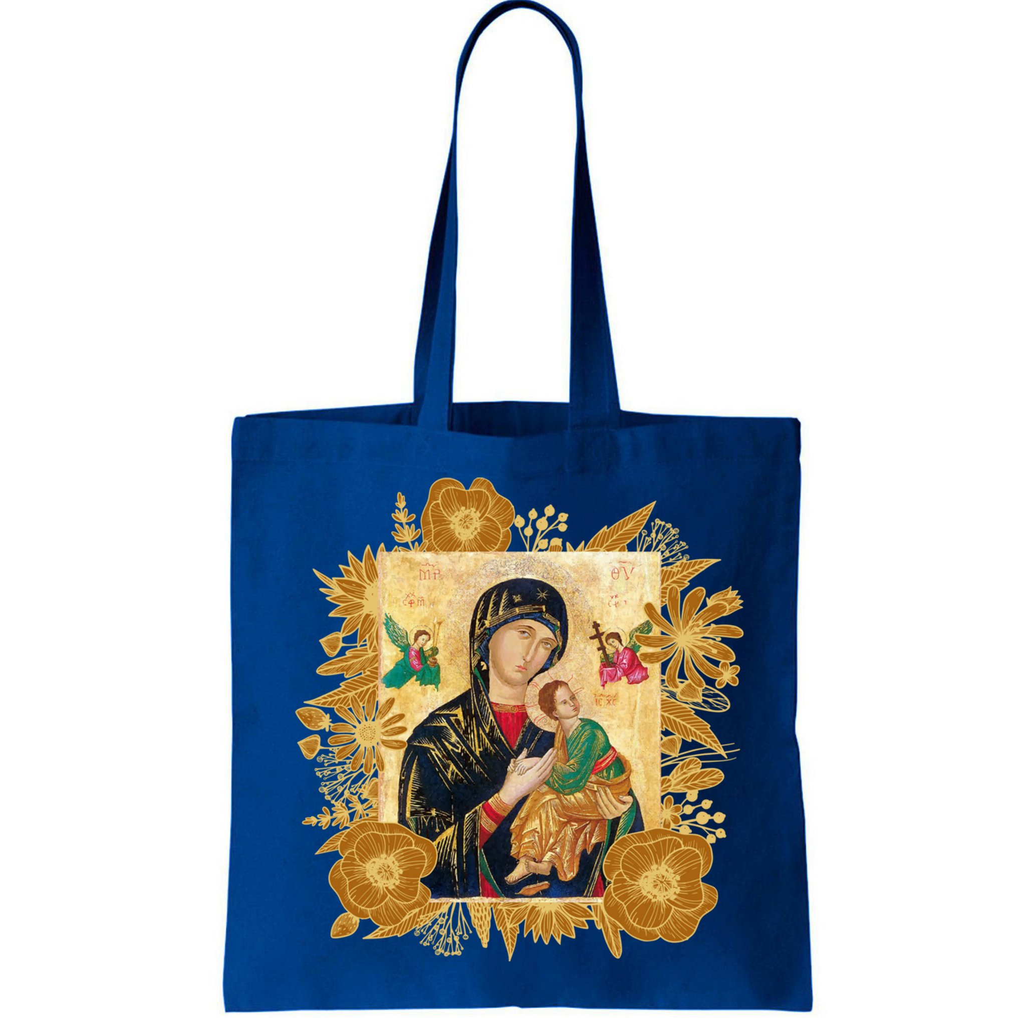 Our Lady Of Perpetual Help Blessed Mother Mary Catholic Icon Gift Bag