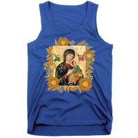 Our Lady Of Perpetual Help Blessed Mother Mary Catholic Icon Gift Tank Top