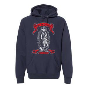 Our Lady Of Guadalupe Catholic Virgin Mary Mexican Mom Premium Hoodie