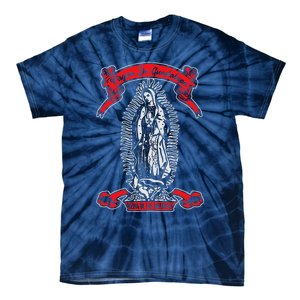 Our Lady Of Guadalupe Catholic Virgin Mary Mexican Mom Tie-Dye T-Shirt