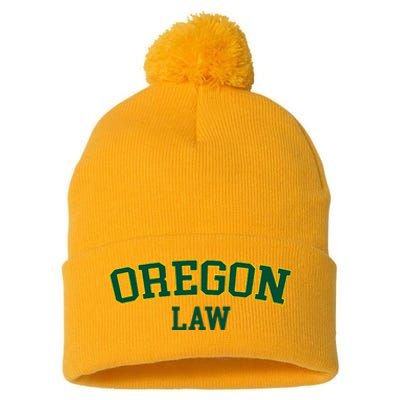 Oregon Law Oregon Bar Graduate Gift Lawyer College Pom Pom 12in Knit Beanie